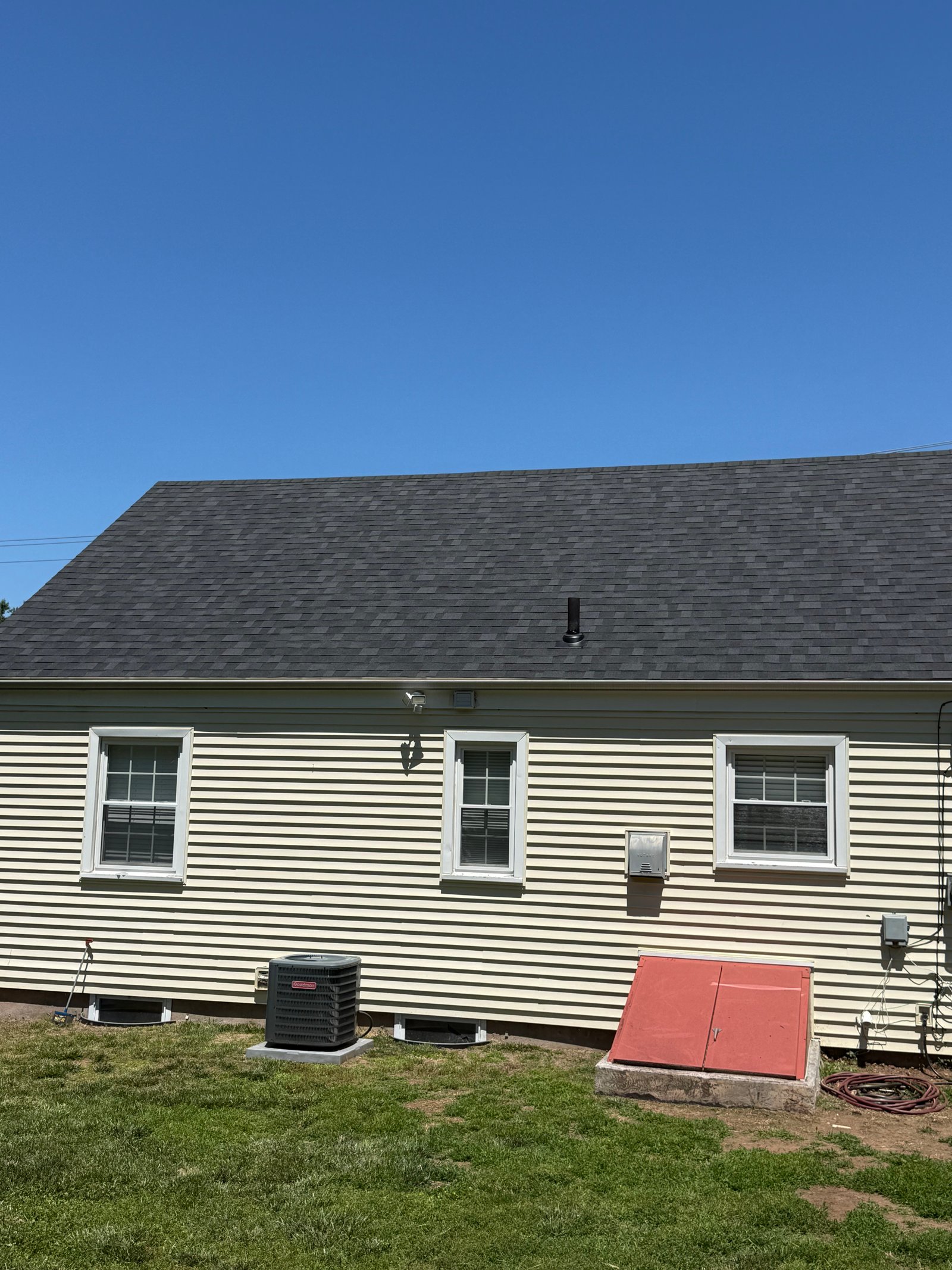 Exterior view of a completed project